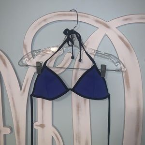 Blue Triangl Bikini